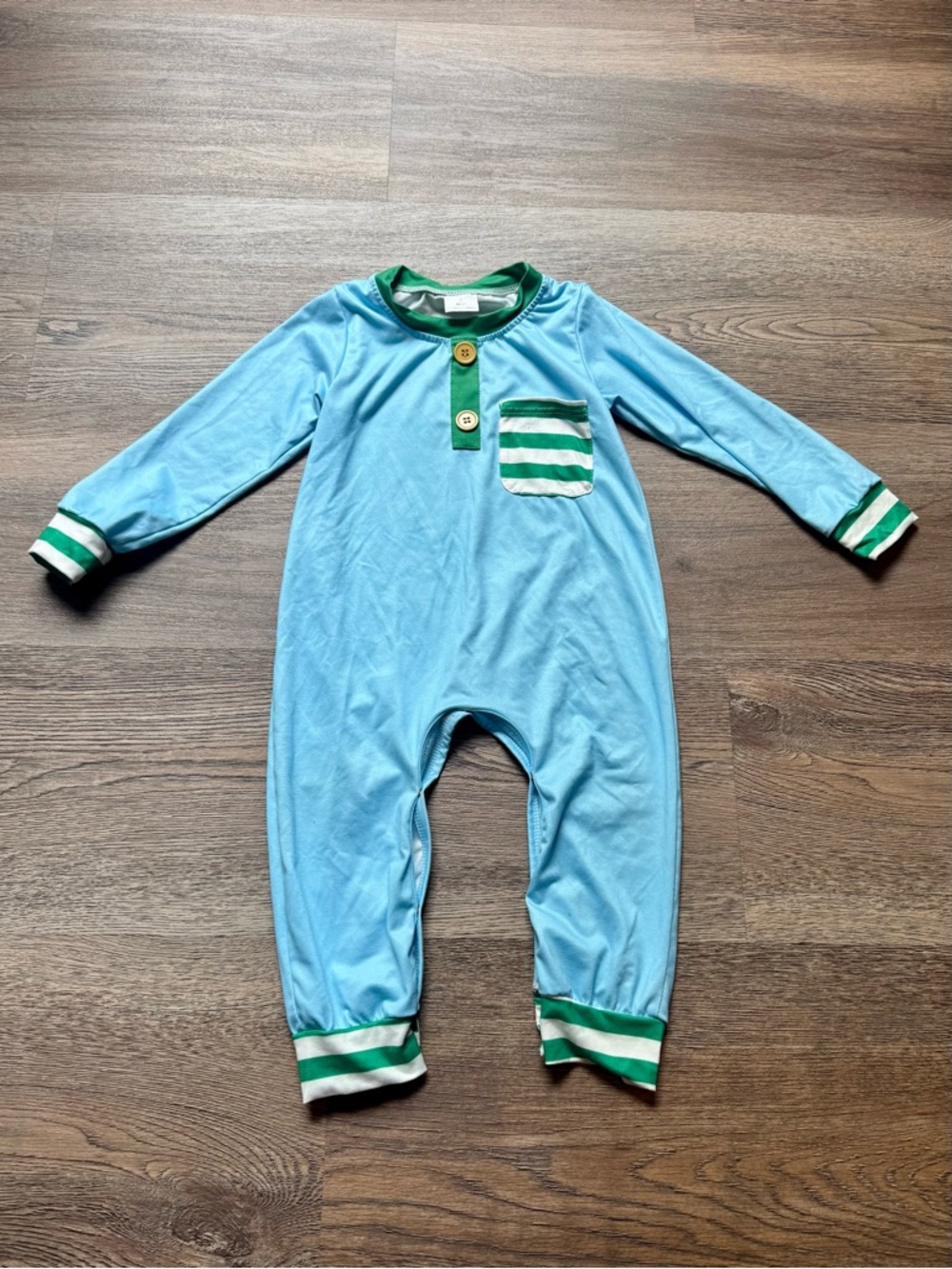Toddler Boy’s Long-Sleeve Romper
